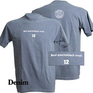 NWT Boston Accents Co Best Quartahback Evah #12 Brady NE Patriots T-Shir…